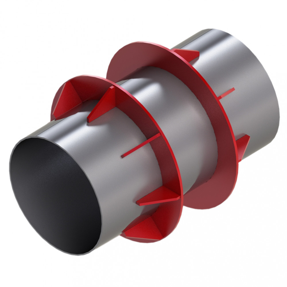 Опора DN530 ТС-666.000.00-009 серия 5.903-13 выпуск 7-95 неподвижная щитовая