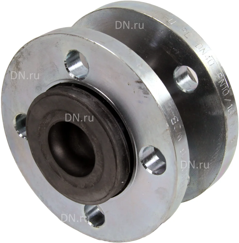 Компенсатор резиновый DN.ru CR-N34-F Ду300 Ру16 NBR фланцевый