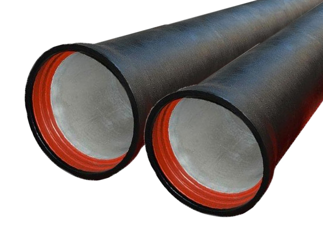 Труба чугунная ЧШГ Ду-900 соединение RJ с ЦПП и лаком