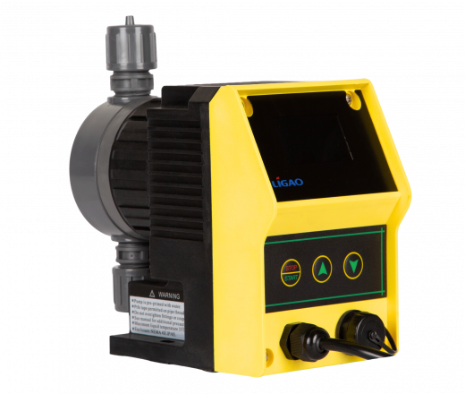 Насос дозировочный соленоидный мембранный LIGAO JLM 1-10 (PVC)