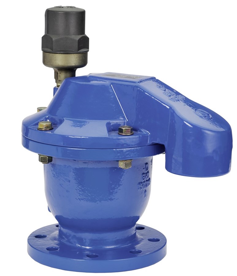 Клапан воздушный комбинированный AVK серия 701/50 PN16 DN100 (высокопрочный чугун/полиамид) 