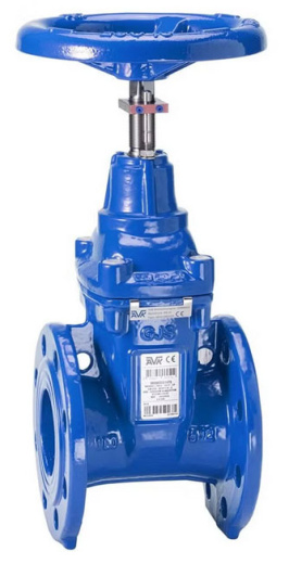 Задвижка AVK серия 06/35-006 (NBR) DN400 PN10 для сточных вод 