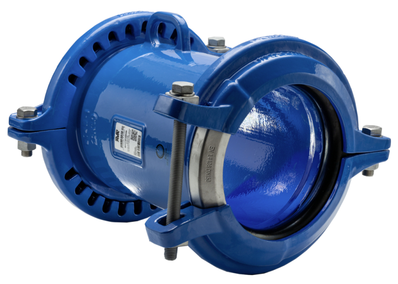 Муфта AVK SUPA ONE PN16, DN100, универсальная, болты из нерж. стали А2, EPDM, серия 651