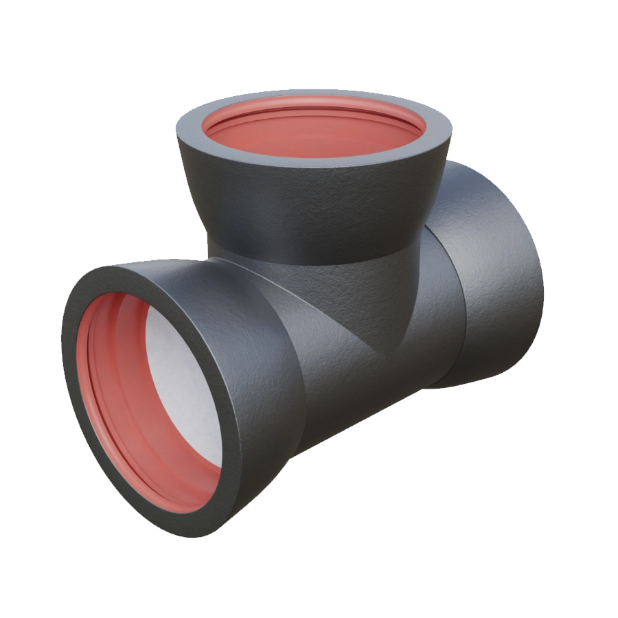 Тройник раструбный ТР ВЧШГ DN150х100 (ДУ150х100)