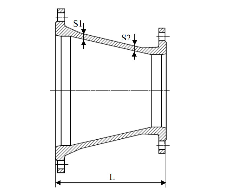 Переход фланцевый ХФ