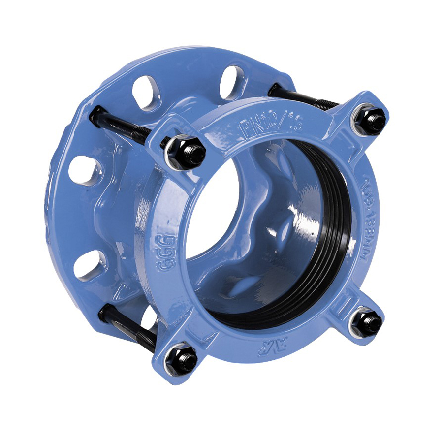 Фланцевый адаптер AVK SUPA PN16, универсальный, болты и гайки с покрытием Sheraplex, EPDM, DN400 (Диапазон обжима 436-462)