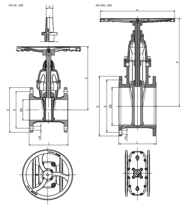 Задвижка VAG EKOplus Задвижка VAG EKOplus