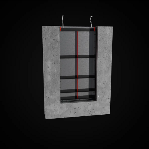 Ремонтный шандорный затвор  PMR-S