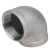 Отвод (уголок) DN.ru ВР-ВР-304 1/2″ Ду15 Ру16 угол 90°, корпус - нержавеющая сталь 304, присоединение - внутренняя / внутренняя резьба