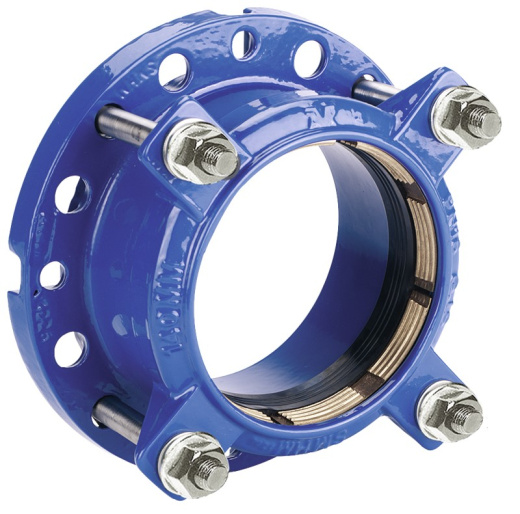 Фланцевый адаптер AVK SUPA PLUS PN10/16. Фиксирующего типа для ПЭ и ПВХ труб, DN250, Dd=250